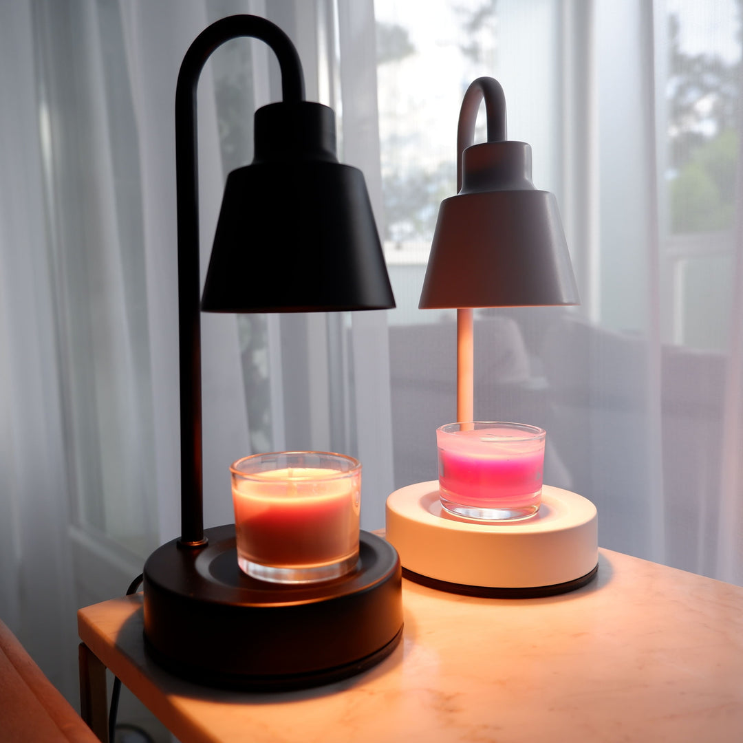 Lampe chauffe-bougies moderne en fer